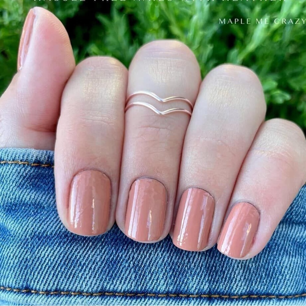 NEW Color Street 100% Real Nail Polish Strips- Maple Me Crazy